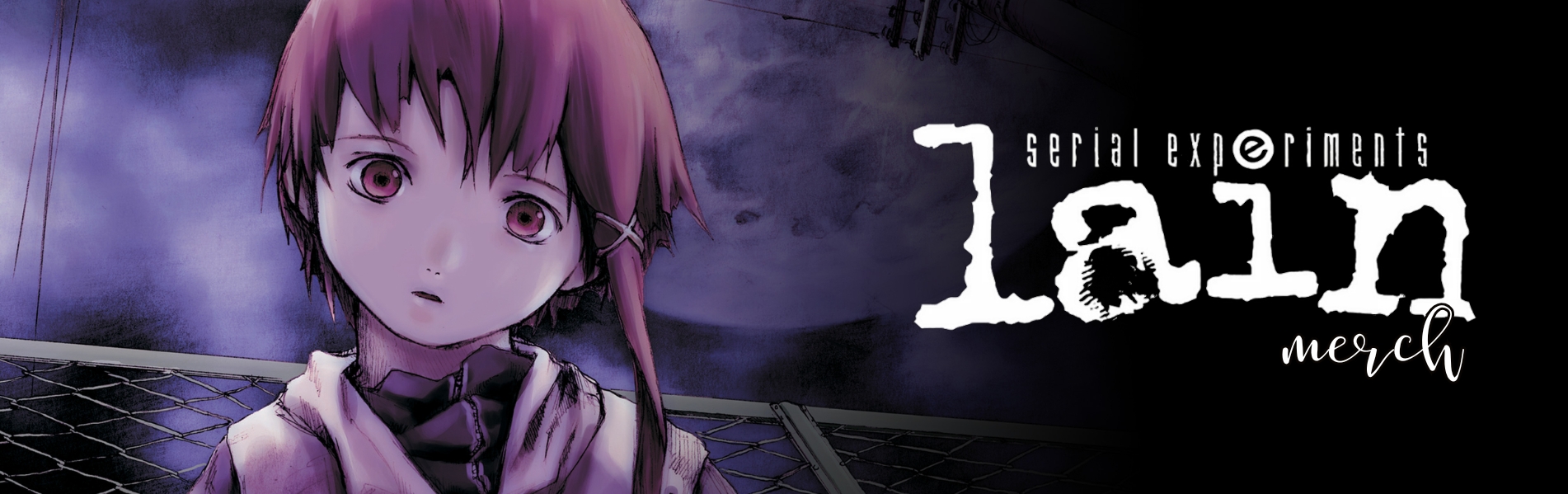 Serial experiments Lain Merch Banner - Serial experiments Lain Merch