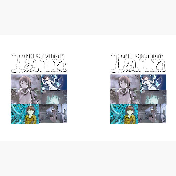Serial Experiments Lain Vintage Anime Aesthetic Design Mug - Image 2