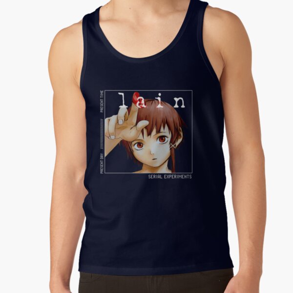 Serial Experiments Lain Anime Tank Top - Image 5