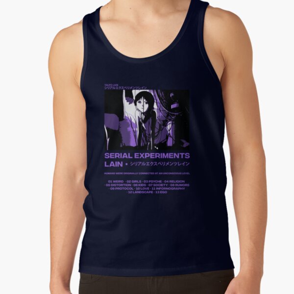 Serial Experiments Lain Darker Tank Top - Image 5