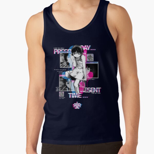 Qr Lain Windows Tank Top - Image 5