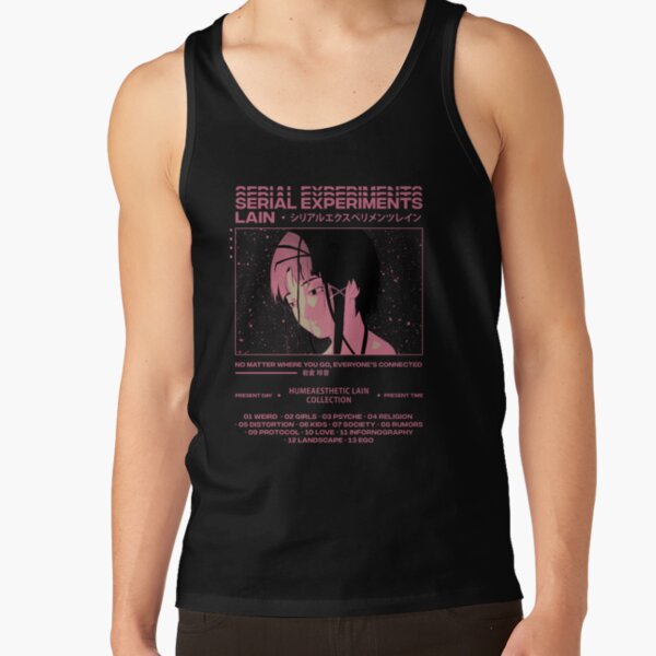 Serial Experiments Lain Aesthetic Tank Top