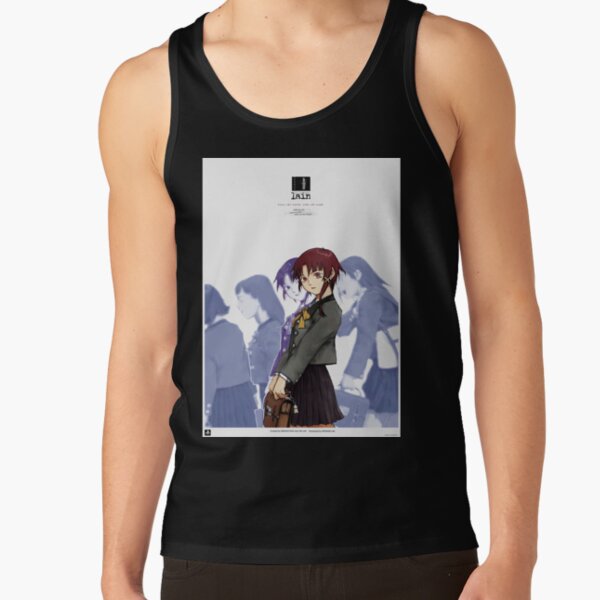 Serial Experiments Lain Ps1 Promo Tank Top - Image 2