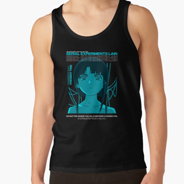 Serial Experiments Lain Aesthetic Retro Darker Tank Top