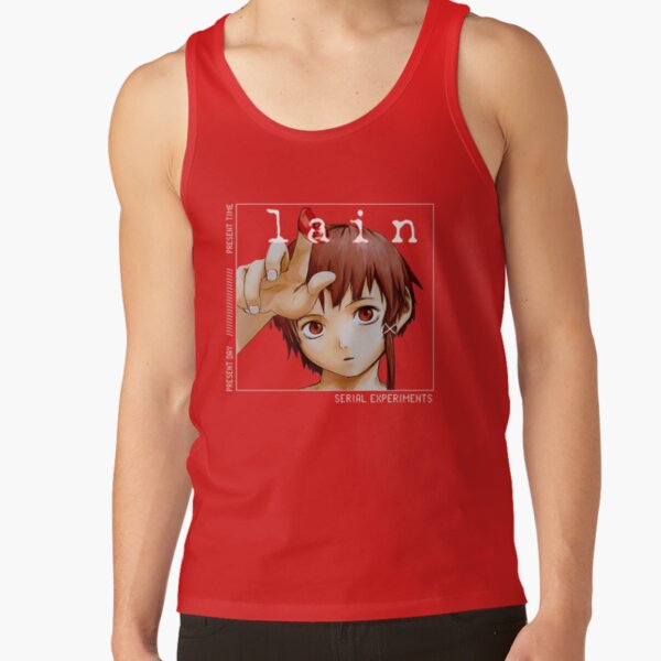 Serial Experiments Lain Anime Tank Top - Image 4