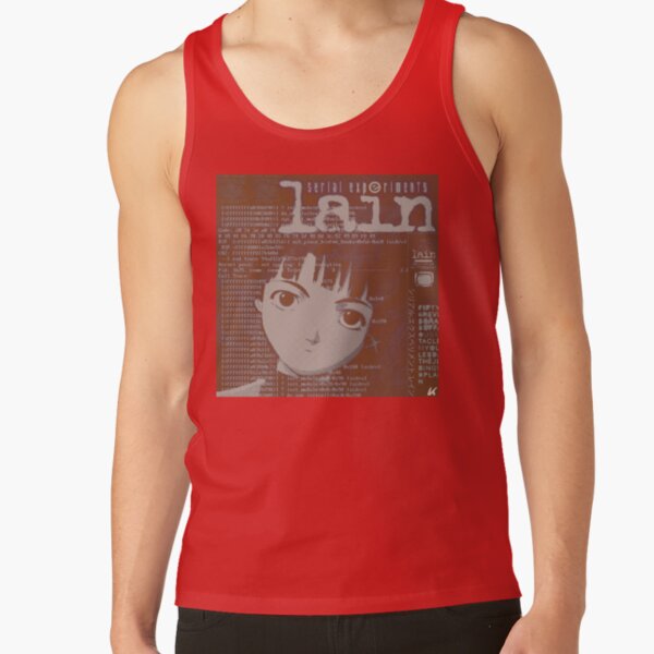 Serial Experiments Lain The Wired Virtual Girl Tank Top - Image 5