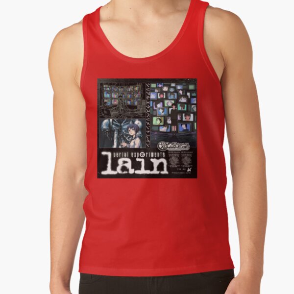 Serial Experiments Lain The Wired Virtual Girl Tank Top - Image 4