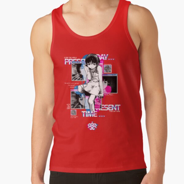 Qr Lain Windows Tank Top - Image 4