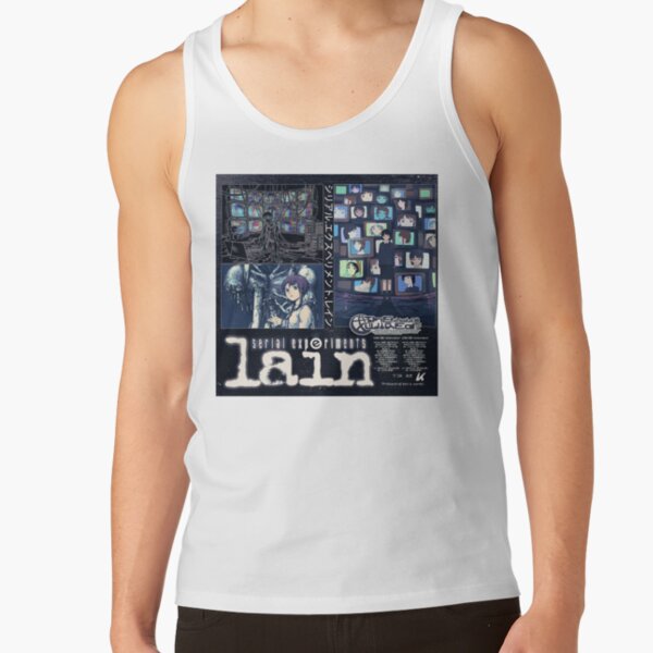 Serial Experiments Lain The Wired Virtual Girl Tank Top - Image 2
