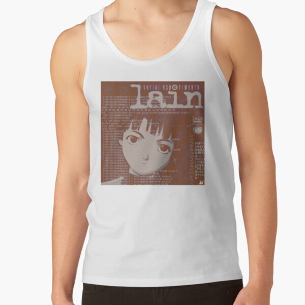 Serial Experiments Lain The Wired Virtual Girl Tank Top - Image 2