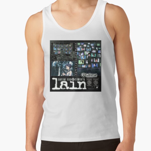 Serial Experiments Lain The Wired Virtual Girl Tank Top - Image 2