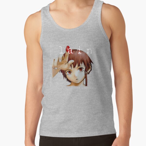 Serial Experiments Lain Anime Tank Top - Image 3