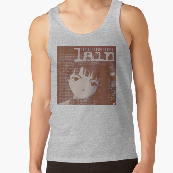 Serial Experiments Lain The Wired Virtual Girl Tank Top - Image 4