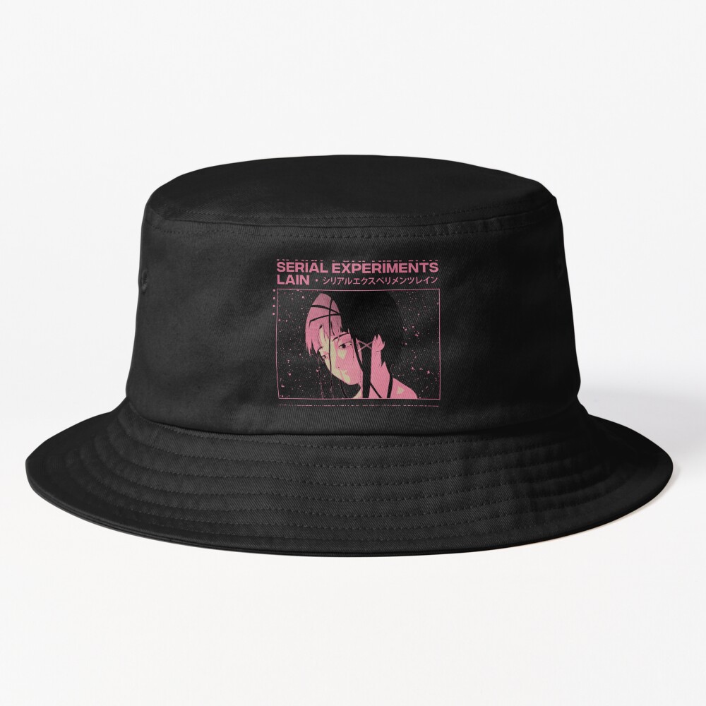Serial Experiments Lain Aesthetic Bucket Hat
