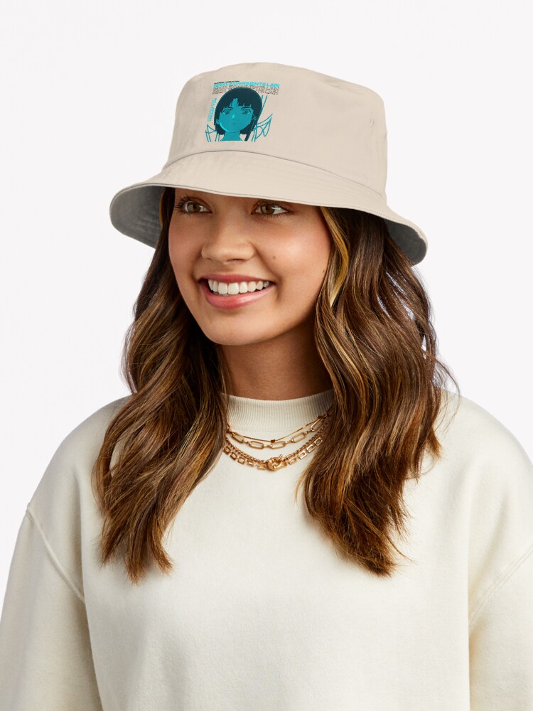 Serial Experiments Lain Aesthetic Retro Bucket Hat - Image 2