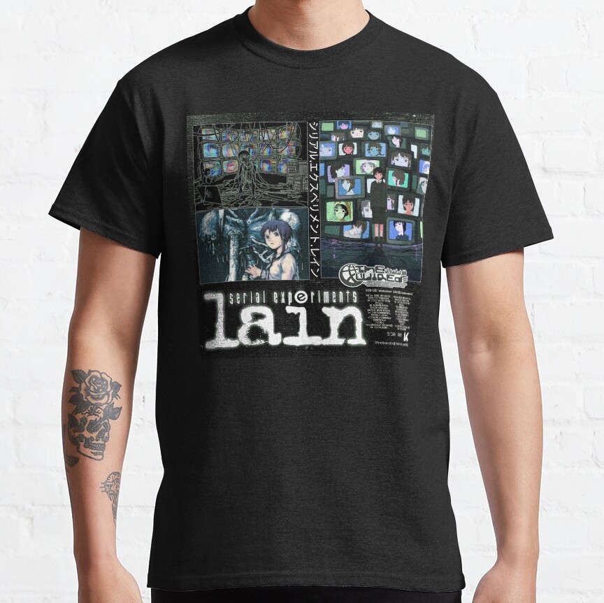 Serial Experiments Lain The Wired Virtual Girl T-shirt