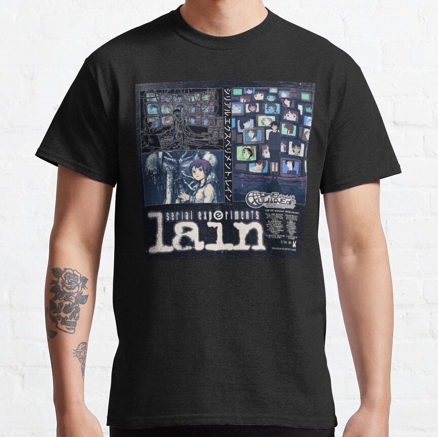 Serial Experiments Lain The Wired Virtual Girl T-shirt