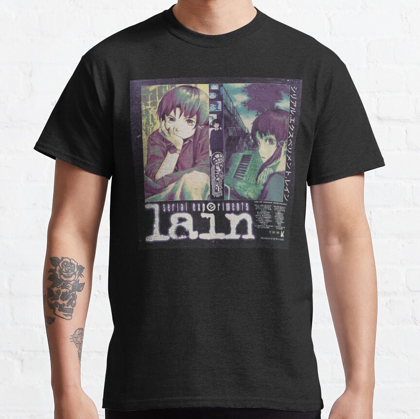 Serial Experiments Lain The Wired Virtual Girl T-shirt