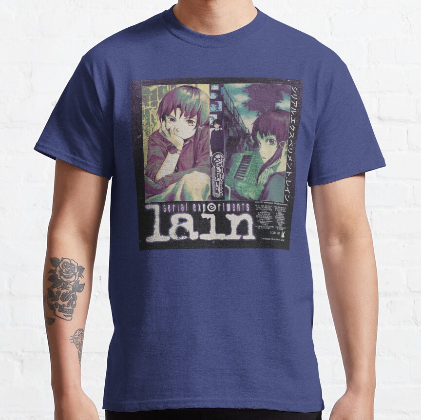 Serial Experiments Lain The Wired Virtual Girl T-shirt - Image 4