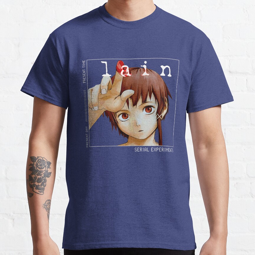 Serial Experiments Lain Anime T-shirt - Image 4