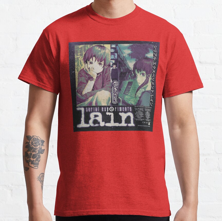 Serial Experiments Lain The Wired Virtual Girl T-shirt - Image 5