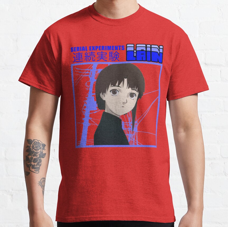 16 Colors Serial Experiments Lain T-shirt - Image 5