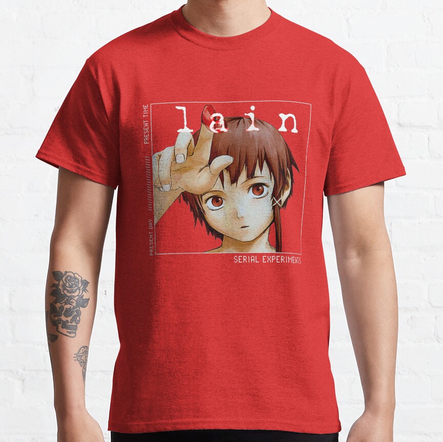 Serial Experiments Lain Anime T-shirt - Image 5
