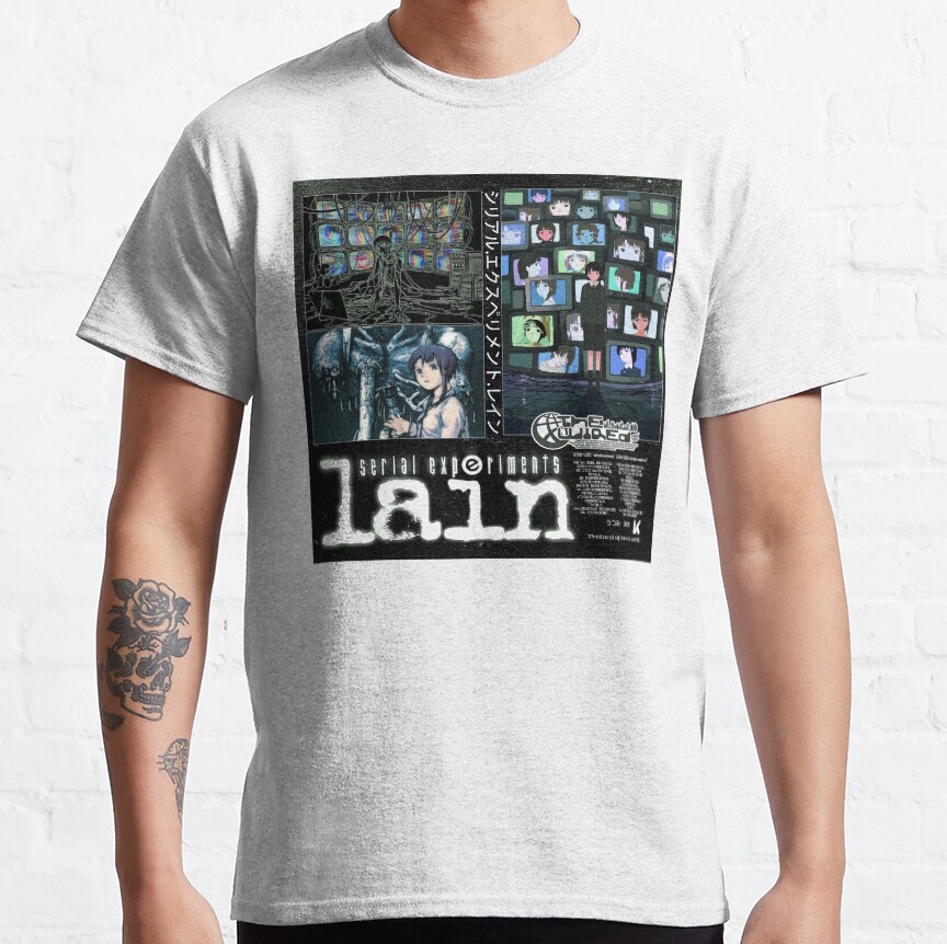 Serial Experiments Lain The Wired Virtual Girl T-shirt - Image 2