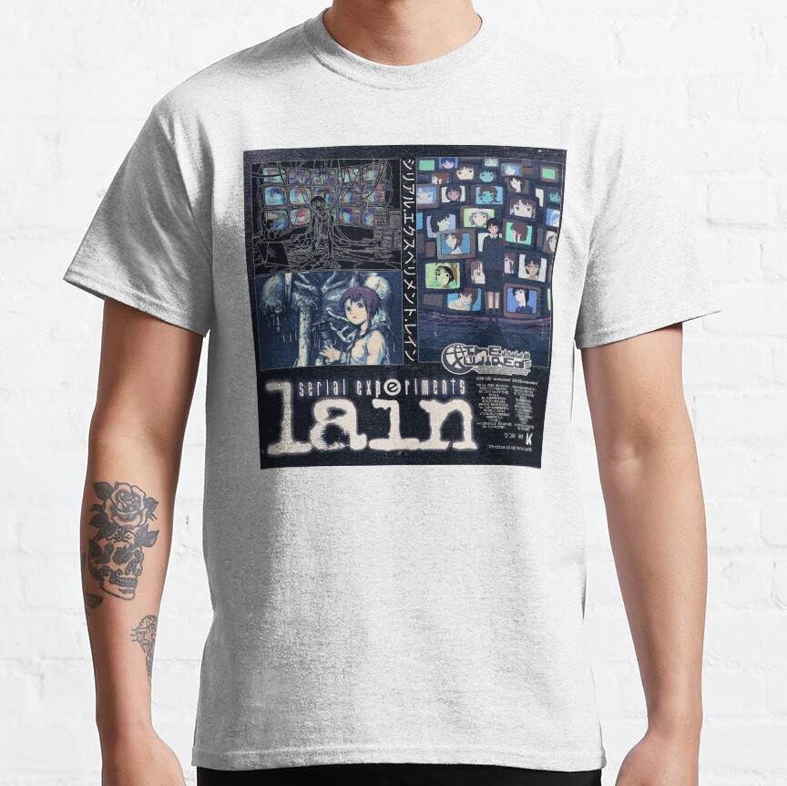 Serial Experiments Lain The Wired Virtual Girl T-shirt - Image 2