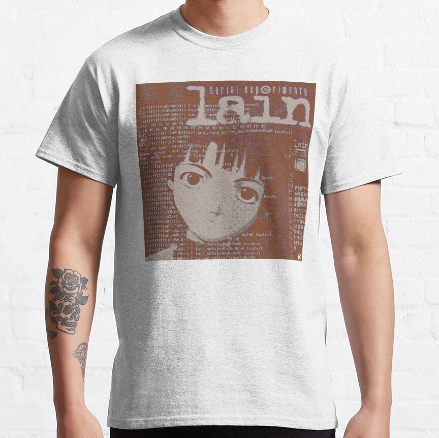 Serial Experiments Lain The Wired Virtual Girl T-shirt