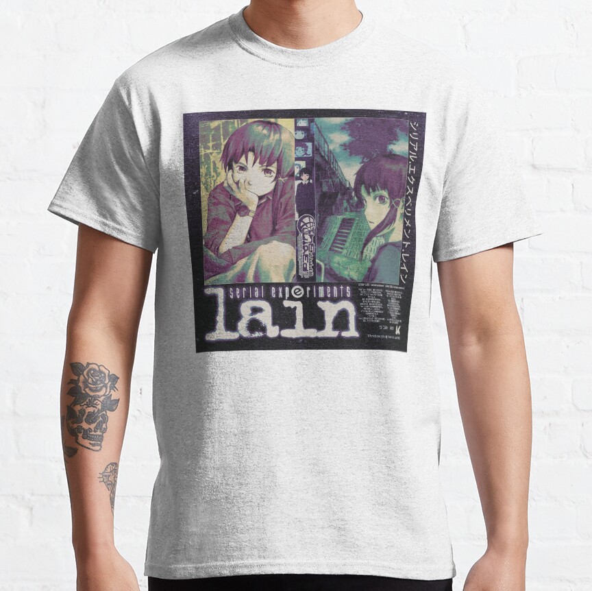 Serial Experiments Lain The Wired Virtual Girl T-shirt - Image 2