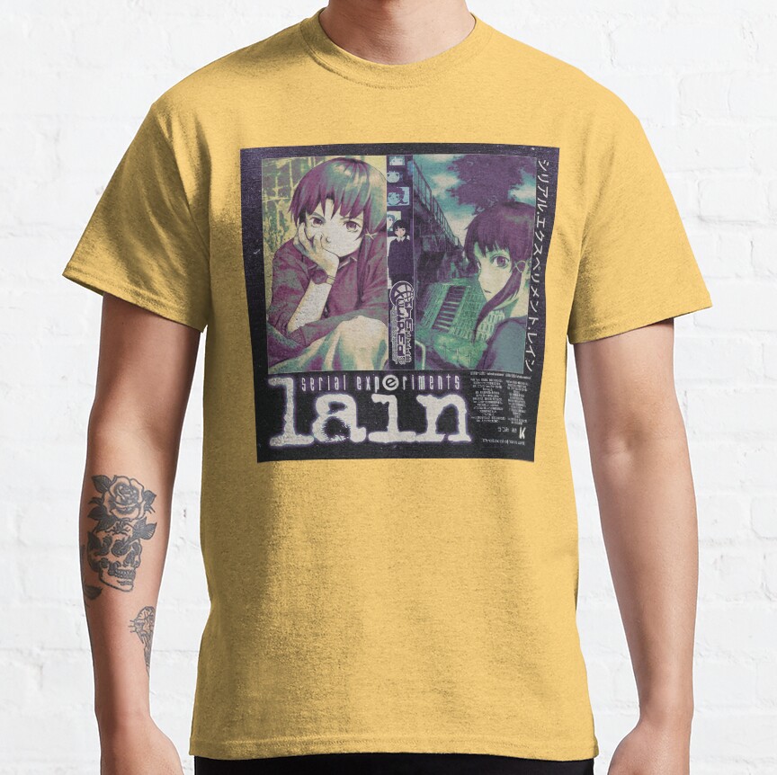 Serial Experiments Lain The Wired Virtual Girl T-shirt - Image 6