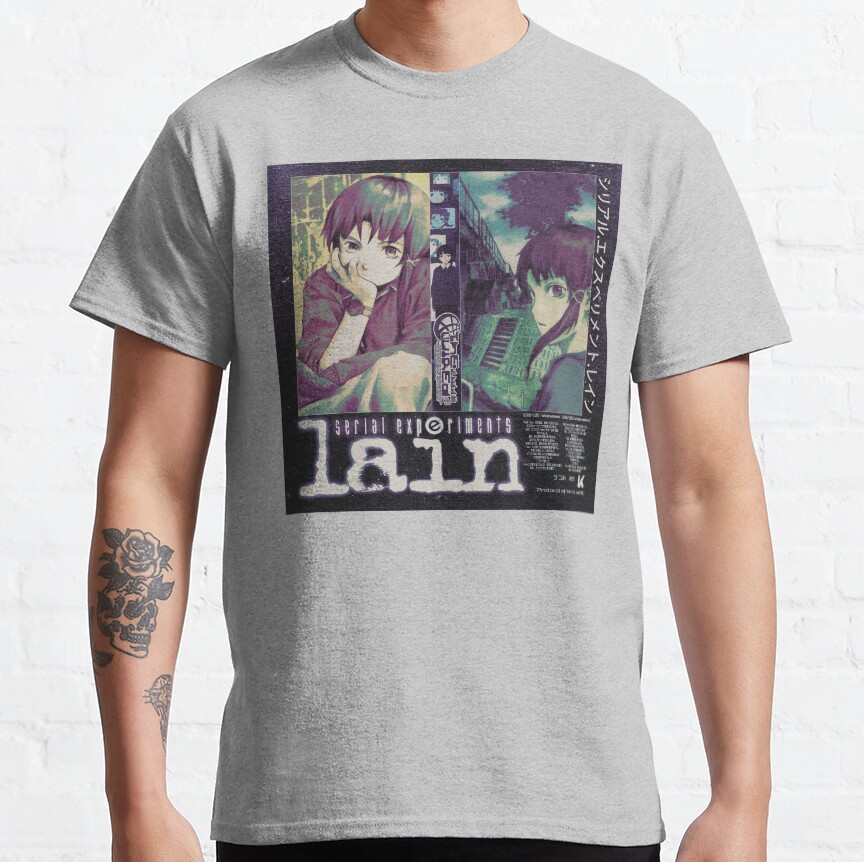 Serial Experiments Lain The Wired Virtual Girl T-shirt - Image 3
