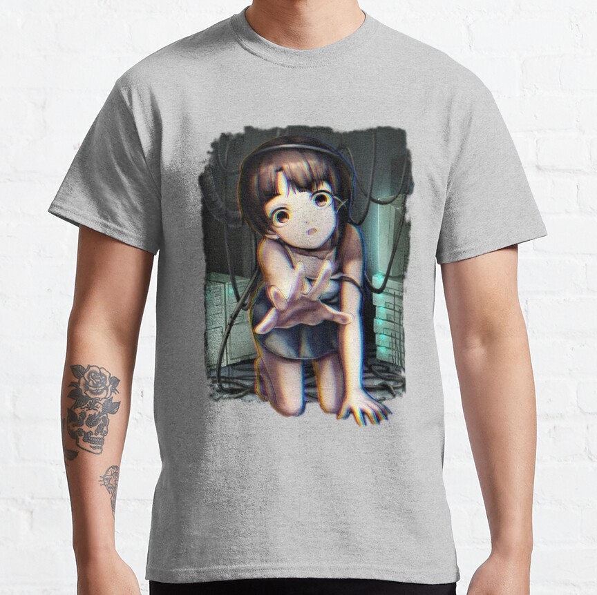 Lain Iwakura Serial Experiments Lain T-shirt - Image 3