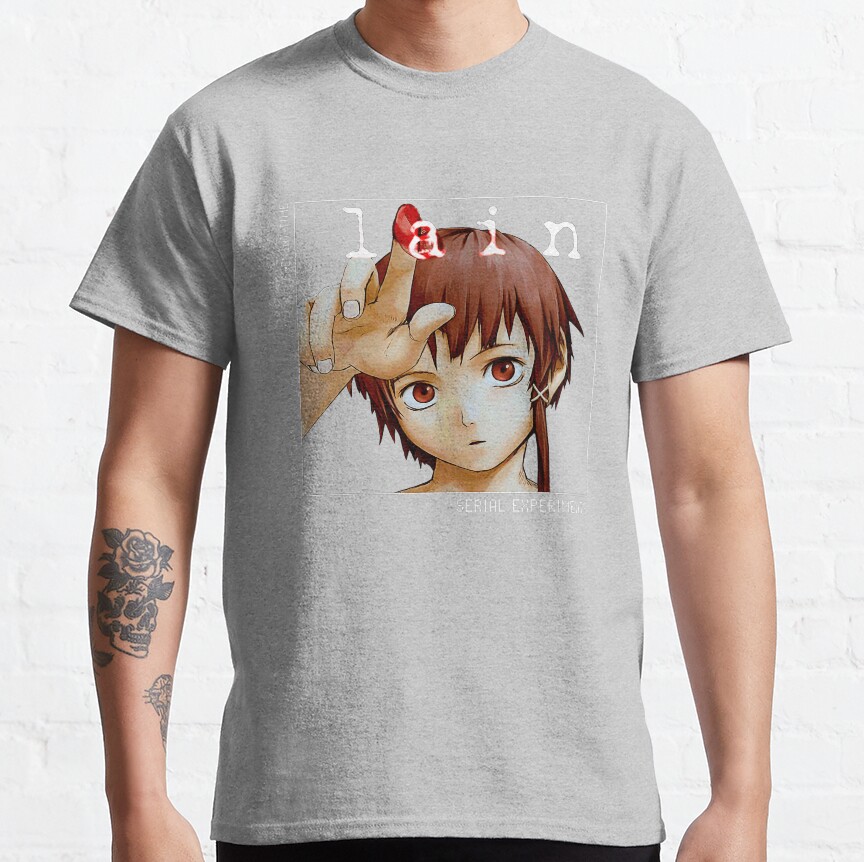 Serial Experiments Lain Anime T-shirt - Image 3