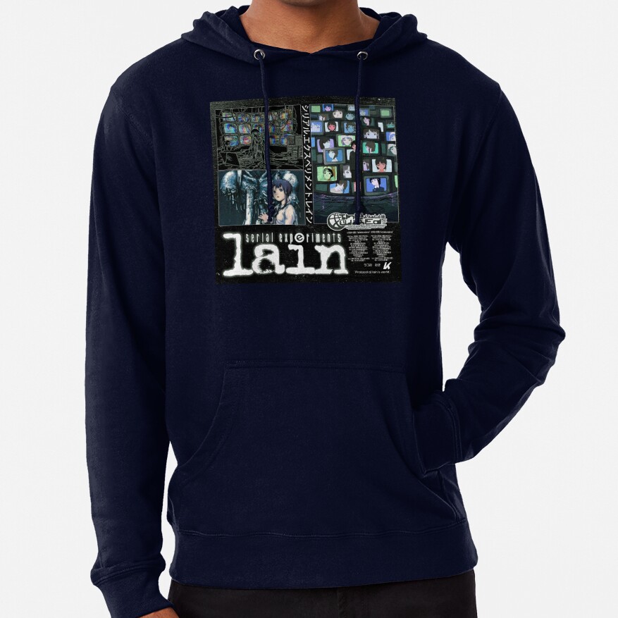 Serial Experiments Lain The Wired Virtual Girl Hoodie - Image 5