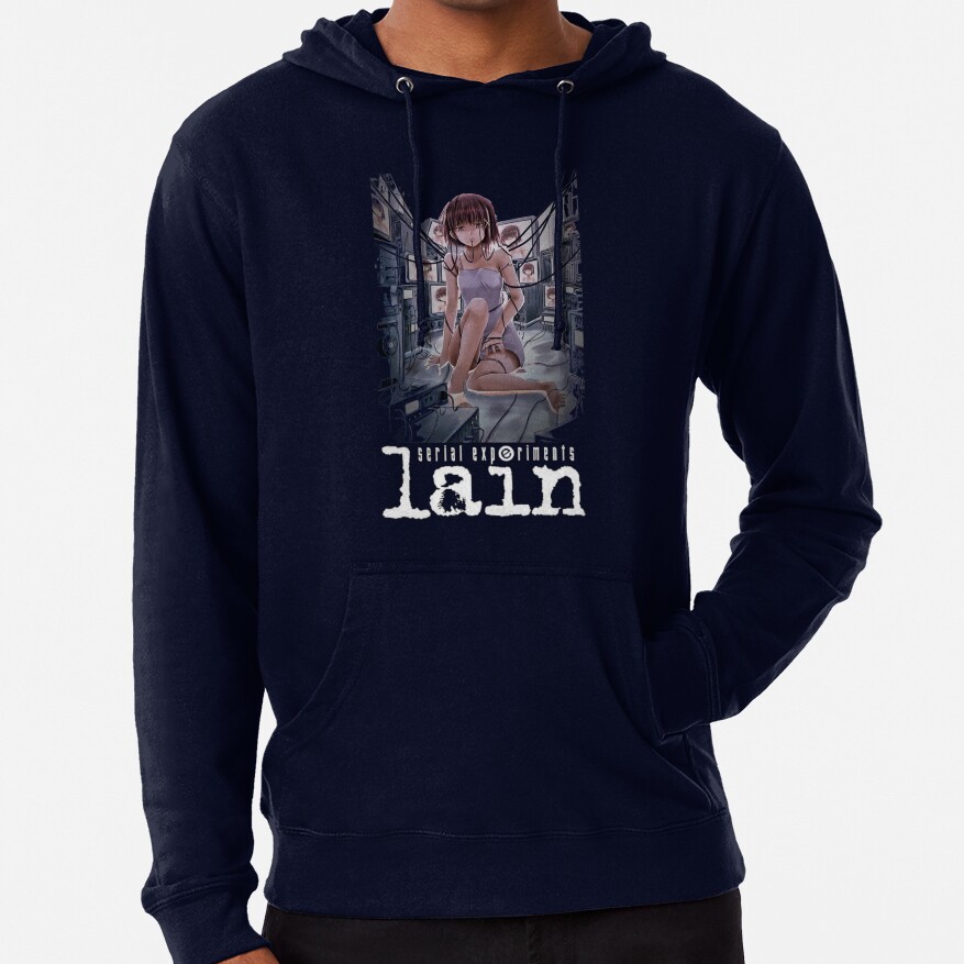 Lain Iwakura Serial Experiments Lain Hoodie - Image 5