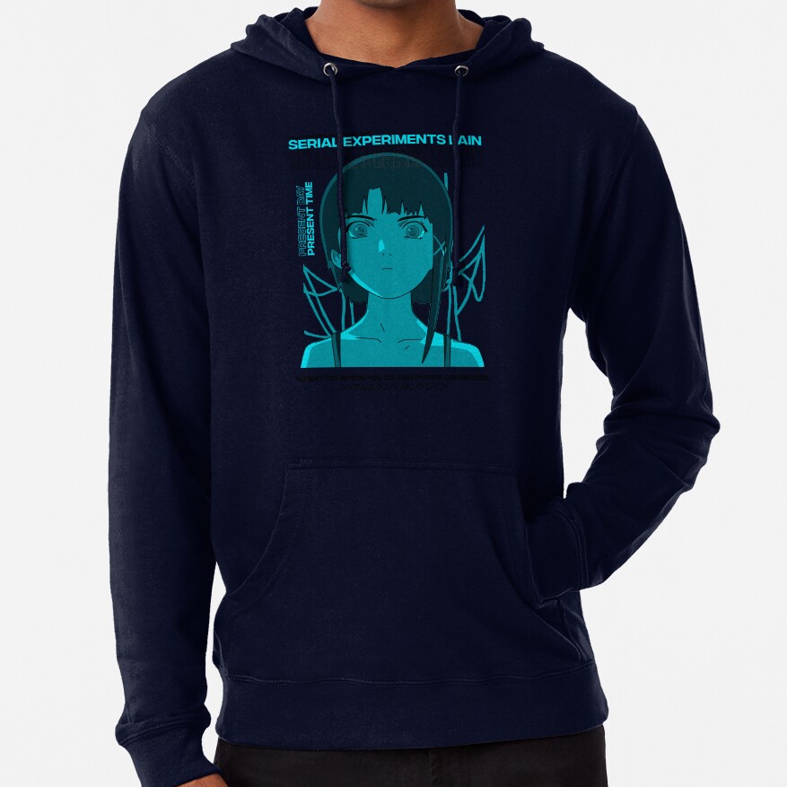 Serial Experiments Lain Aesthetic Retro Hoodie - Image 5