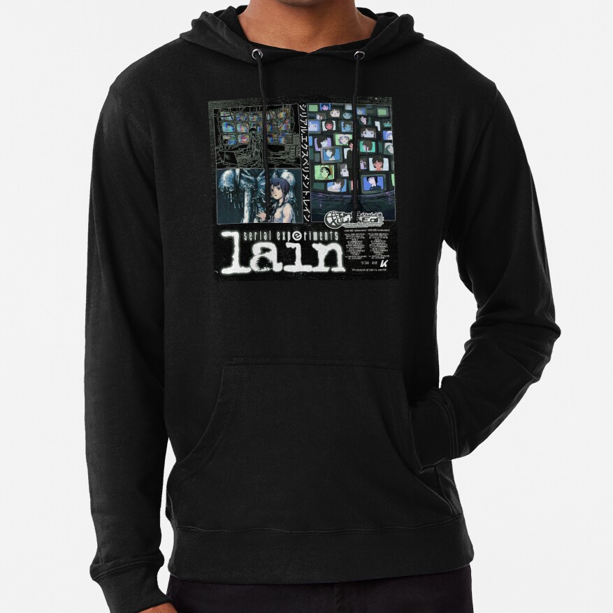 Serial Experiments Lain The Wired Virtual Girl Hoodie