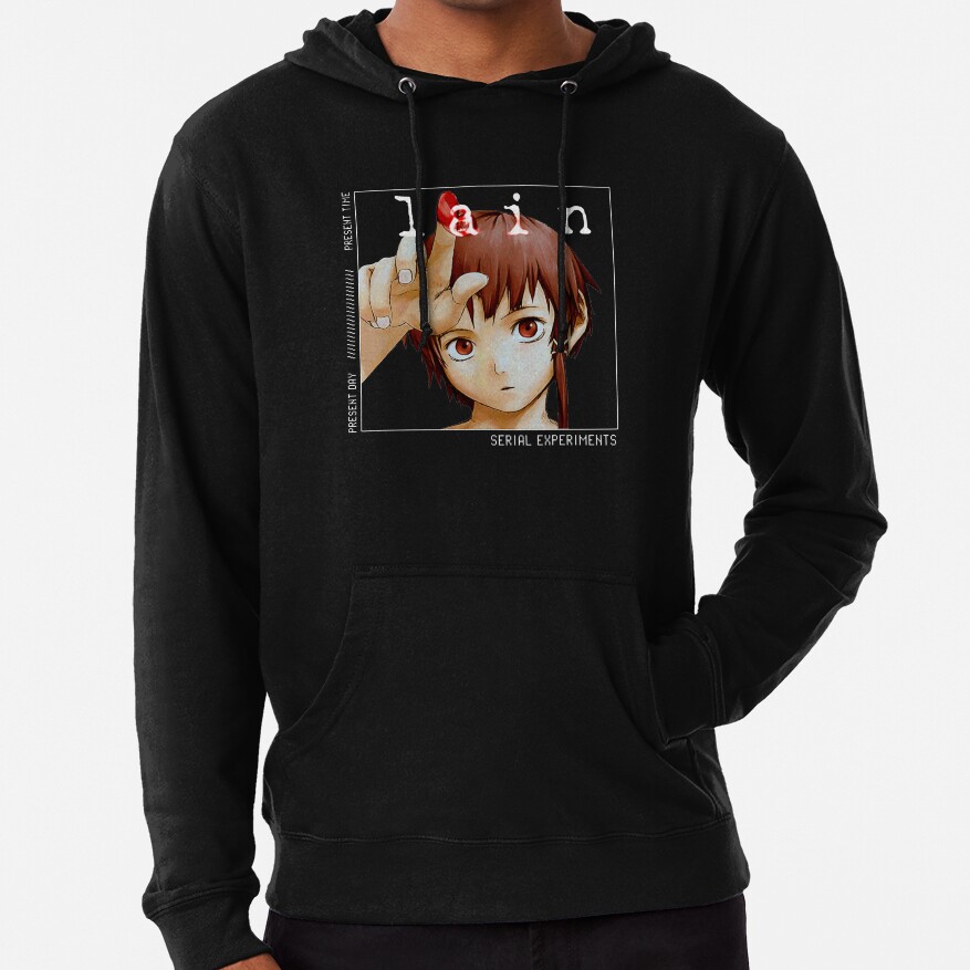 Serial Experiments Lain Anime Hoodie