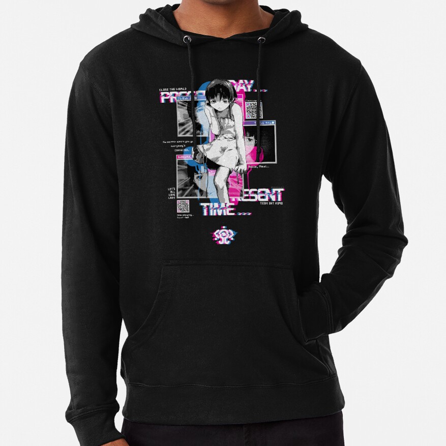 Qr Lain Windows Hoodie