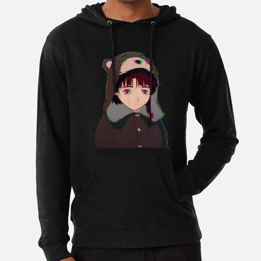 Lain Glitch Hoodie - Image 2