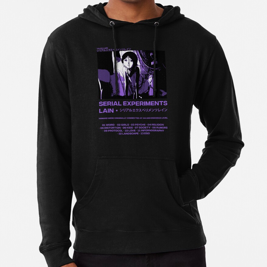 Serial Experiments Lain Darker Hoodie