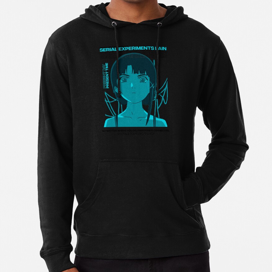 Serial Experiments Lain Aesthetic Retro Hoodie - Image 2
