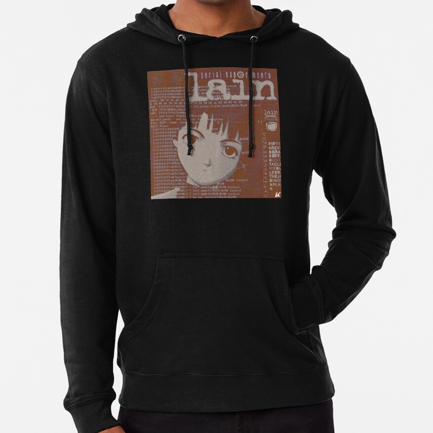 Serial Experiments Lain The Wired Virtual Girl Hoodie