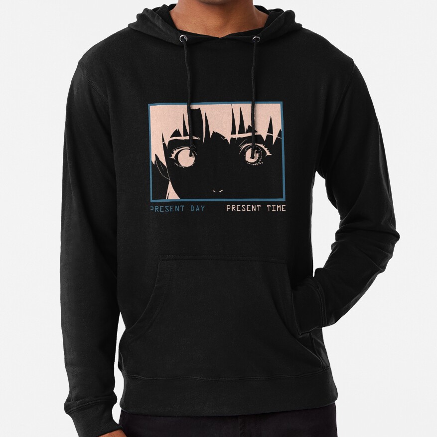 Present Day Present Time Lain Ver 3 Hoodie