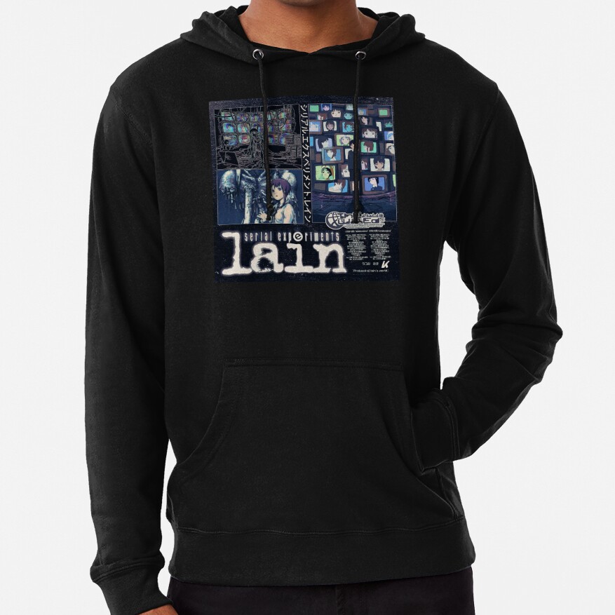 Serial Experiments Lain The Wired Virtual Girl Hoodie