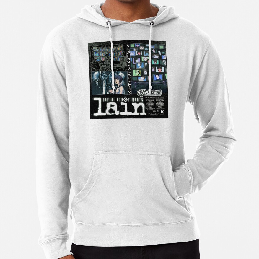 Serial Experiments Lain The Wired Virtual Girl Hoodie - Image 2