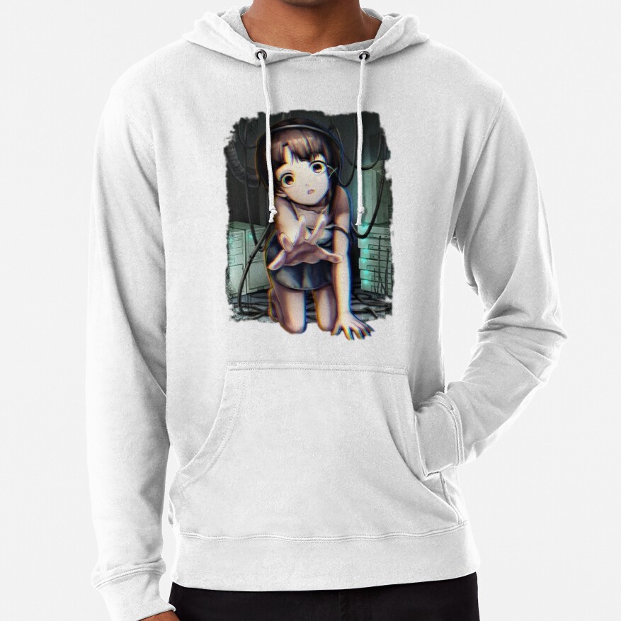 Lain Iwakura Serial Experiments Lain Hoodie - Image 2