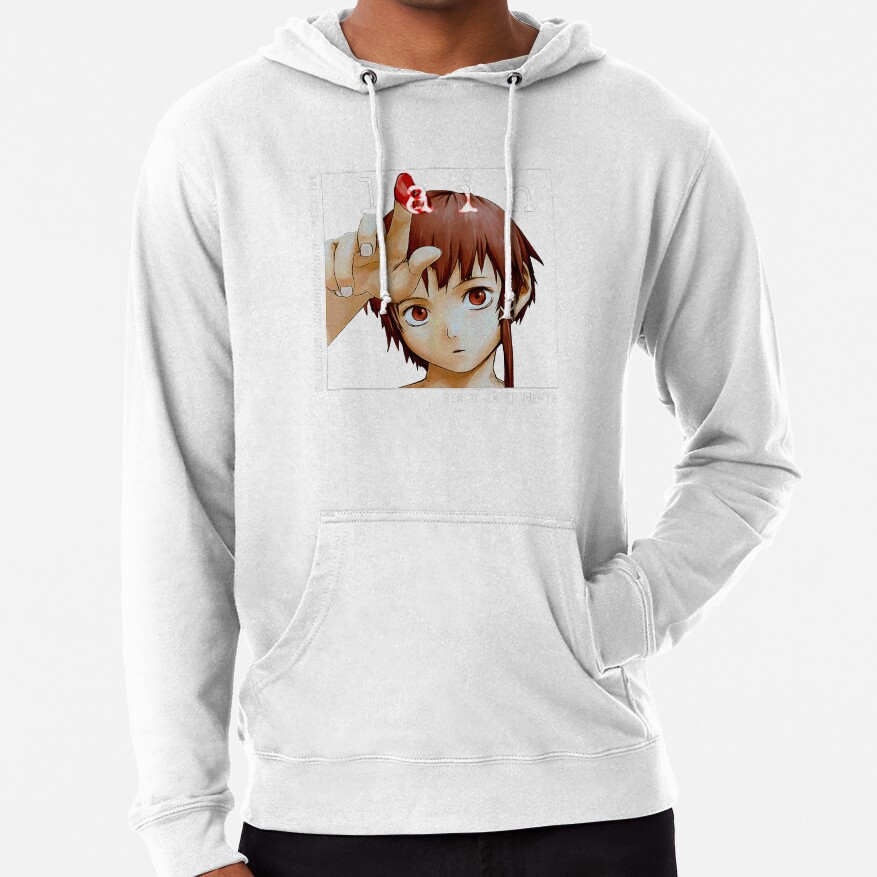 Serial Experiments Lain Anime Hoodie - Image 2